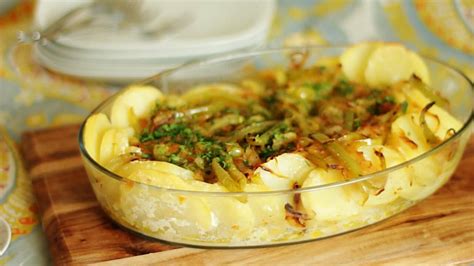receita de bacalhau desfiado com batatas